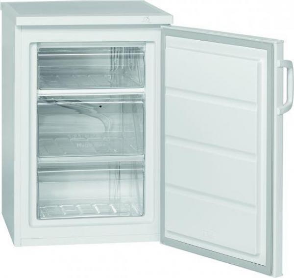 Bomann GS 2196.1 Stand Gefrierschrank, 56 cm breit, 85 L, 3 Gefrierschubladen, Stufenlose Temperaturregelung, weiß (721960)