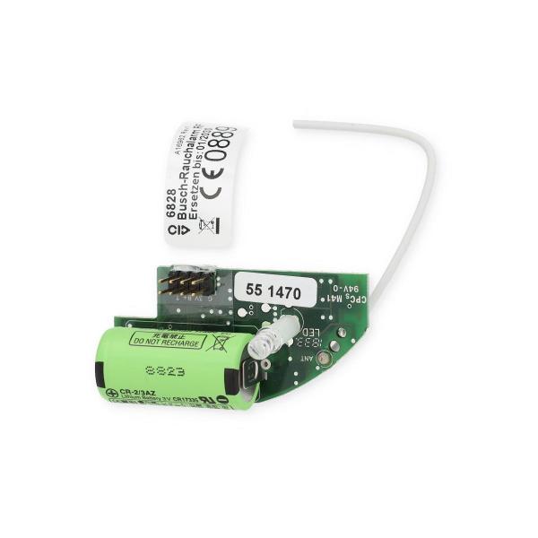 Busch-Jaeger 6828 Busch-Rauchalarm RF Funkmodul, fest eingebaute Lithiumbatterie (2CKA006800A2514)