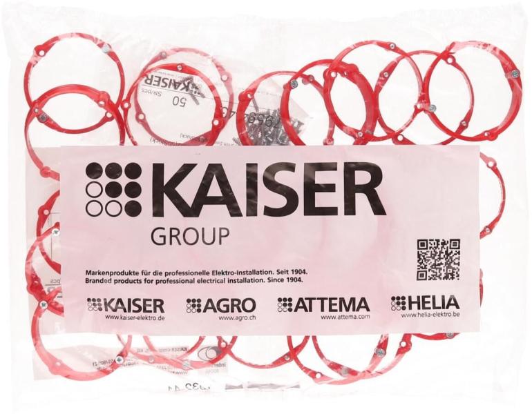 Kaiser 1155-61 Putzausgleich-Ringe, Ø 60 mm