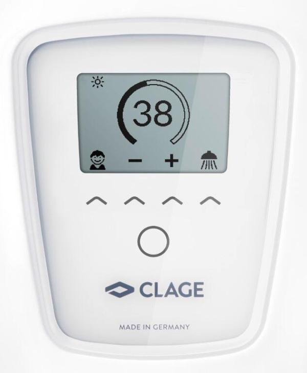 Clage DEX Next elektronischer Durchlauferhitzer, 18-27kW, EEK:A, Smarthome, MPS, weiß