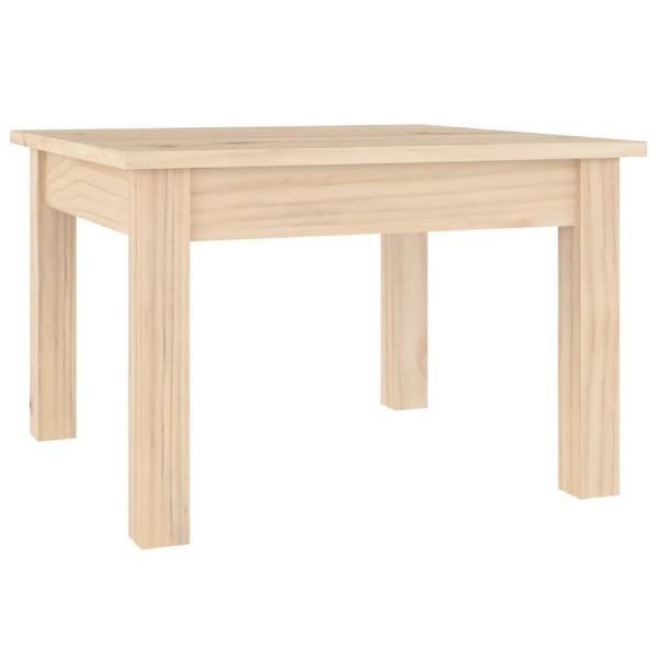 Couchtisch 45x45x30 cm Massivholz Kiefer