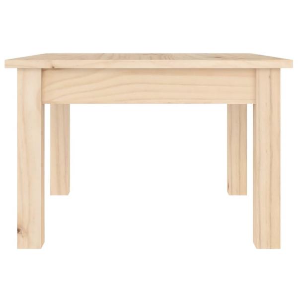 Couchtisch 45x45x30 cm Massivholz Kiefer