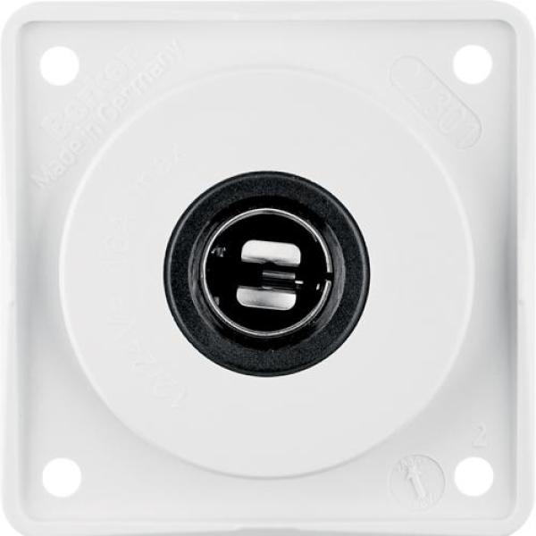 ARDEBO.de Berker 945172509 Steckdose 12 V, Integro Modul-Einsätze, Integro Flow, polarweiß glänzend