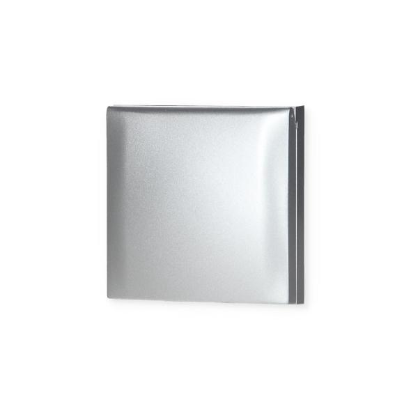 Berker 918282578 Rahmen mit Klappdeckel, Integro Flow, chrom matt, lackiert