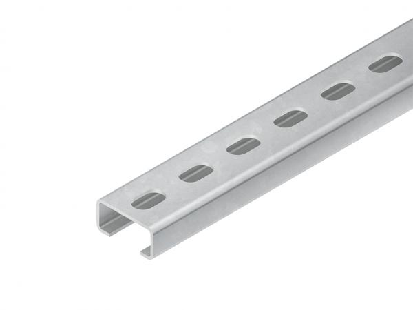 ARDEBO.de - 2970/2 GL Ankerschiene, C-Profil, Schlitzweite 16 mm, 30x15x2000 mm, gelocht, St