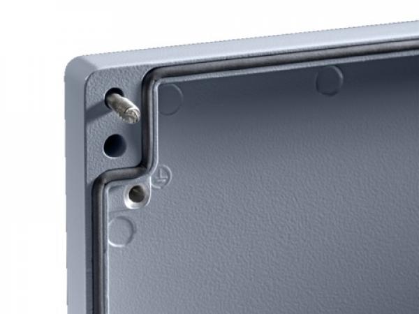 Rittal GA 9111.210 Aluminiumguss-Gehäuse GA, BHT 360x122x84 mm