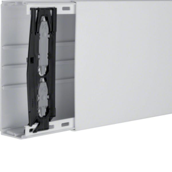 Hager LF6019007035 LF-Kanal aus PVC LF 60x190mm lichtgrau (Menge: 2 m je Bestelleinheit)