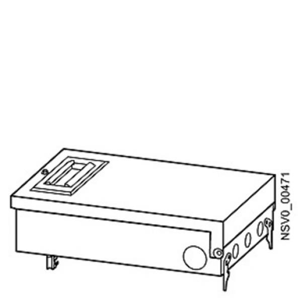 Siemens BVP:203162 BD2-AK3X/GS00 ABGANGSKASTEN 125A / 1X 3 POLIG GERADE ID2000 UNTERTEIL