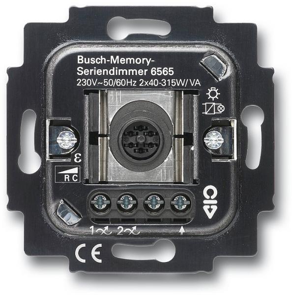 ARDEBO.de - 6565 U Busch-Serien-Tastdimmer UP, RC, 45-315 W