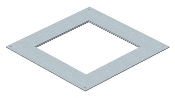 ARDEBO.de - DUG 250-3 9 Montagedeckel 250-2/3 für GES9 282x282x4, St, FS