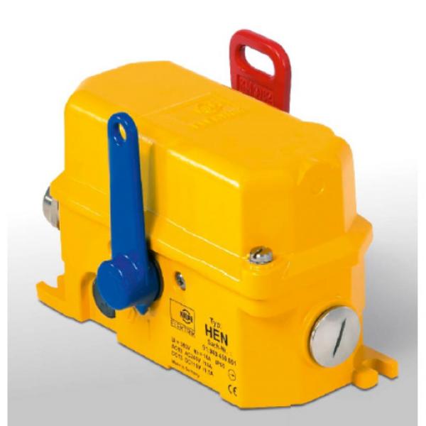 Kiepe Elektrik HEN 001 Förderband-Seilzugnotschalter HEN 001, 1 Öffner 1 Schliesser