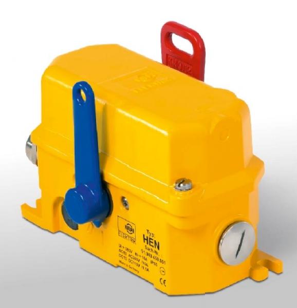 Kiepe Elektrik HEN 001 Förderband-Seilzugnotschalter HEN 001, 1 Öffner 1 Schliesser