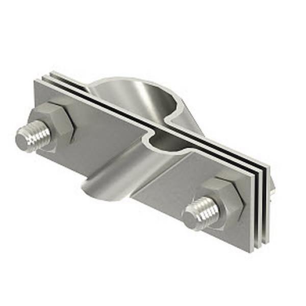 Obo Bettermann 2760 25 V4A Anschlussschelle für Rund-und Flachleiter 25mm, A4, 1.4404