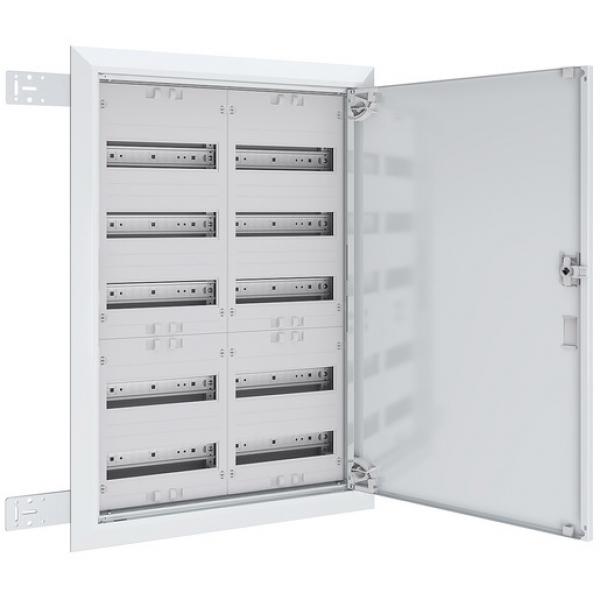 Abn UK25 Feldverteiler UP/HW T:110mm 120TE 2 x 5-Reihig für REG, mit Volltüre
