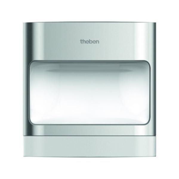 Theben theLeda D S AL LED-Leuchte mit Bewegungsmelder für Wandmontage, 8,5 Watt, alumin