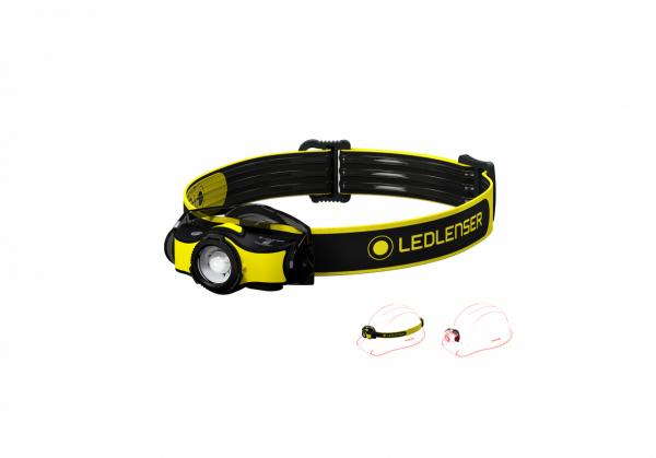 Led Lenser® 502025 iH5R Wiederaufladbare und dimmbare Profi-Stirnlampe