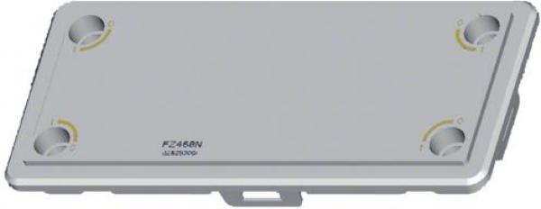 ARDEBO.de Hager FZ468N Leitungseinführungsflansche IP44/54, univers, ohne Vorprägungen