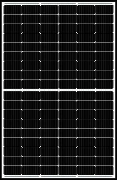 ARDEBO.de - YL410D-37e 1500V ½  BF 11 Modul 410 Watt, Blackframe, 108 Cell, 1500V, MC4 Compa