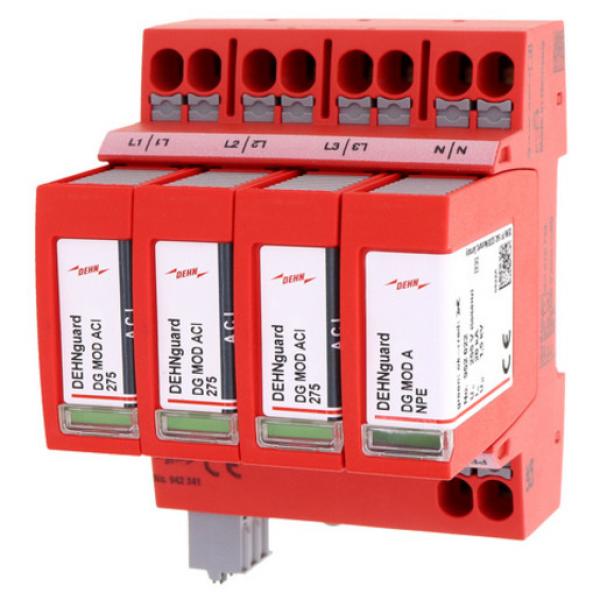 Dehn + Söhne DG MP TT ACI 275 FM Überspannungsableiter Typ 2 DEHNguard MP 4-polig Uc 275V für