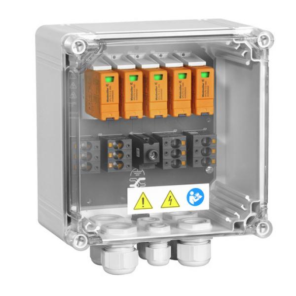 Weidmüller Generatoranschlusskasten Generatoranschlusskasten, 1100 V, 2 MPPT, 2 Eingänge/1 