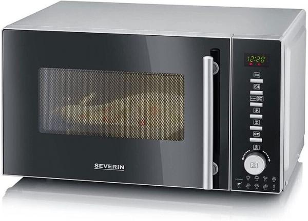 ARDEBO.de - MW7773 Mikrowelle mit Grill- und Heißluftftunkion,  ca. 800 W, ca. 20 L, Grill c