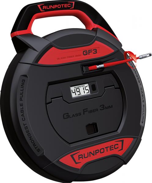 ARDEBO.de - 10195 GF3 - Glasfaserstab Ø 3 mm  - 50 m Kabeleinziehwerkzeug für Rohrdm 10-50 m