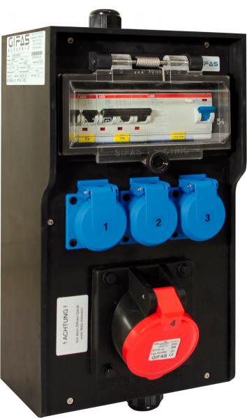 ARDEBO.de - 277670 GIFAS Vollgummi-Verteiler Typ 7300Eingang:1 Kabelverschraubung M 25 von u