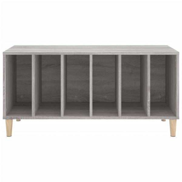 Plattenschrank Grau Sonoma-Eiche 100x38x48 cm Holzwerkstoff