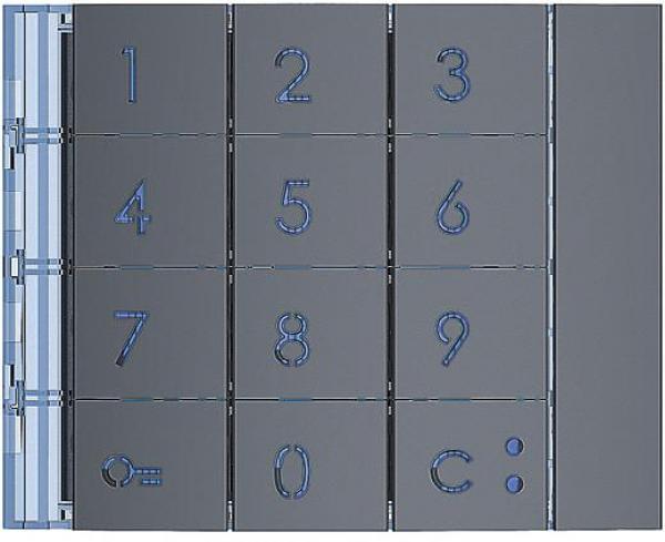 ARDEBO.de Bticino (353003) Frontblende für Codelock-/Tastatur-Modul
