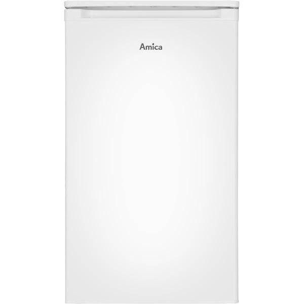 Amica GS 15496 W Gefrierschrank, 50 cm breit, 60 L, Manuelle Abtauung, 3 Schubladen, Eiswürfelbehälter, weiß