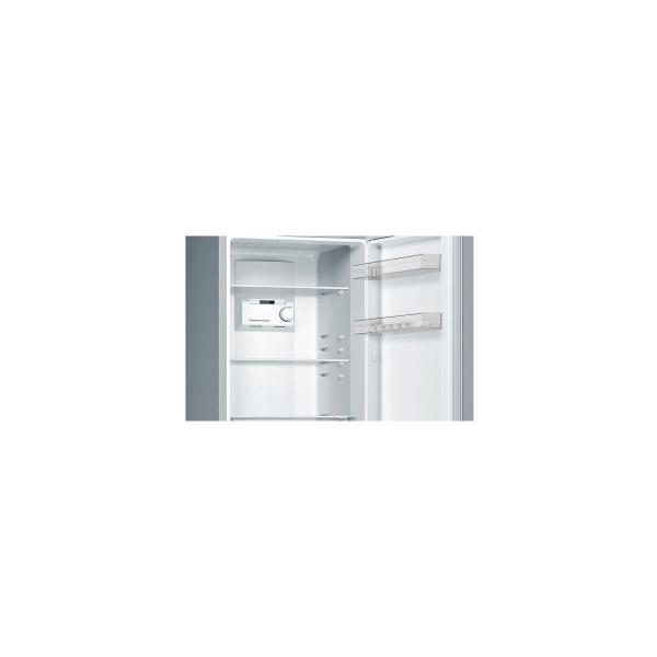 Bosch KGN33NLEB Serie 2 Stand Kühl-Gefrierkombination, 60cm breit, 282l, NoFrost, FreshSense, Edelstahl-Optik