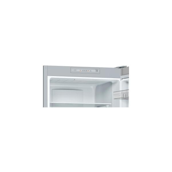 Bosch KGN33NLEB Serie 2 Stand Kühl-Gefrierkombination, 60cm breit, 282l, NoFrost, FreshSense, Edelstahl-Optik