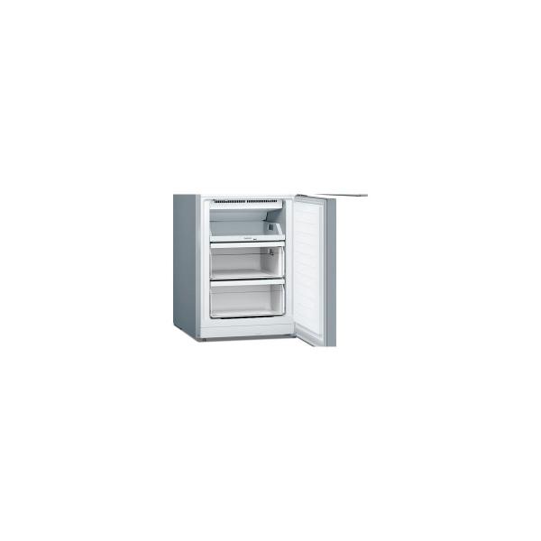 Bosch KGN33NLEB Serie 2 Stand Kühl-Gefrierkombination, 60cm breit, 282l, NoFrost, FreshSense, Edelstahl-Optik