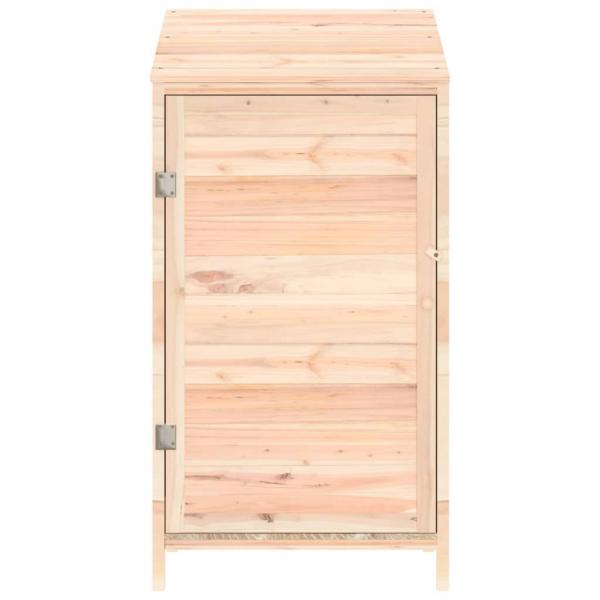 Geräteschuppen 55x52x112 cm Massivholz Tanne