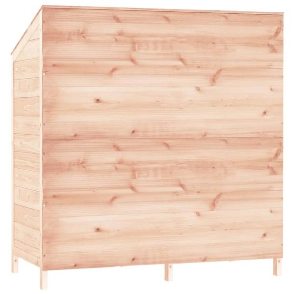 Geräteschuppen 102x52x112 cm Massivholz Tanne