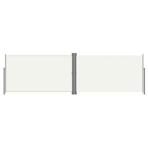 ARDEBO.de - Seitenmarkise Ausziehbar Creme 160x600 cm