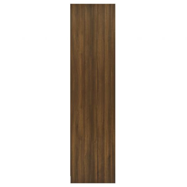 Kleiderschrank mit Schubladen Braun Eichen-Optik 50x50x200 cm