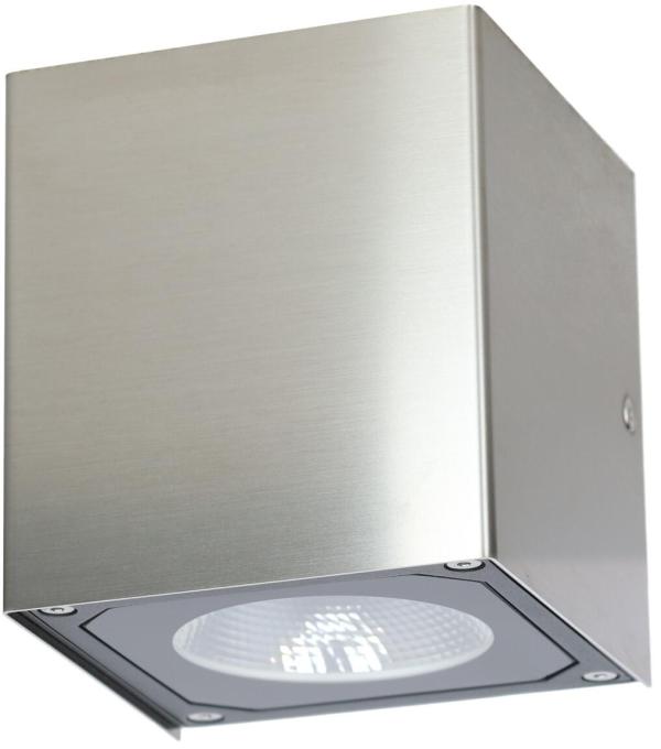 LCD Up & Down LED Wandleuchte, 2x7 Watt, Edelstahl (5026)