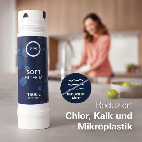 GROHE Blue Filter M-Size, 1500L Kapazität, für Blue Professional/Pure (40430001)