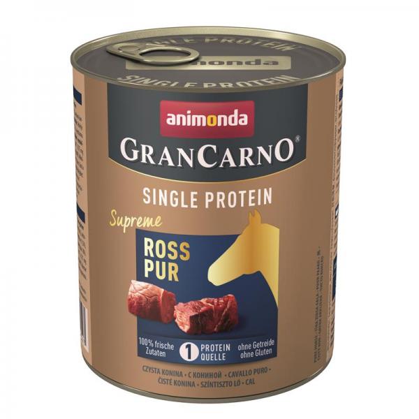 ARDEBO.de Animonda Dog GranCarno Adult Single Protein Supreme Ross pur 800g