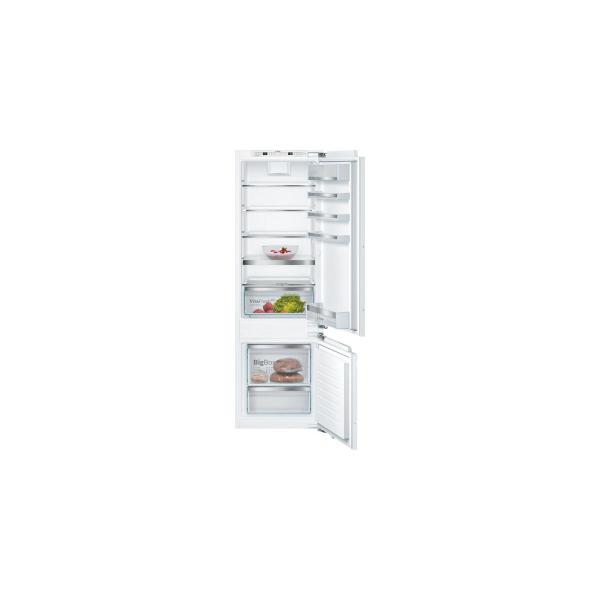 ARDEBO.de Bosch KIS87ADD0Serie 6 Einbau Kühl-Gefrierkombination, Nischenhöhe: 177,5cm, 270L, Festtürtechnik, LowFrost, LED Beleuchtung