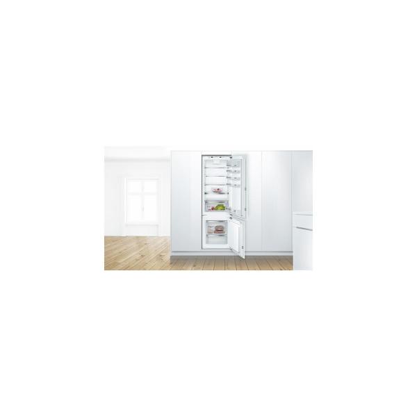 Bosch KIS87ADD0Serie 6 Einbau Kühl-Gefrierkombination, Nischenhöhe: 177,5cm, 270L, Festtürtechnik, LowFrost, LED Beleuchtung