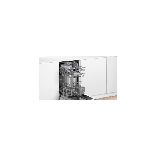 Bosch SPI2IKS10E Serie 2 Teilintegrierter Geschirrspüler, 45 cm breit, 9 Maßgedecke, Extra Trocknen, AquaStop, Glaschutz, edelstahl