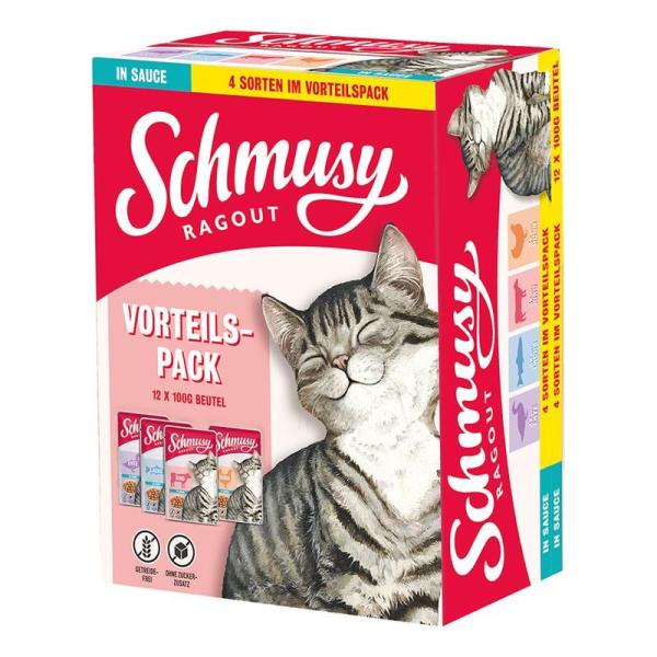 ARDEBO.de Schmusy Ragout in Sauce Vorteilspack 12x100g