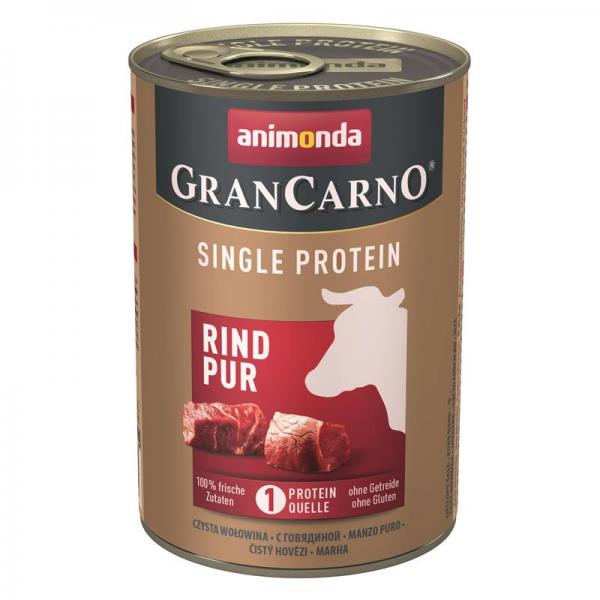 ARDEBO.de Animonda Dog GranCarno Adult Single Protein Rind pur 400g