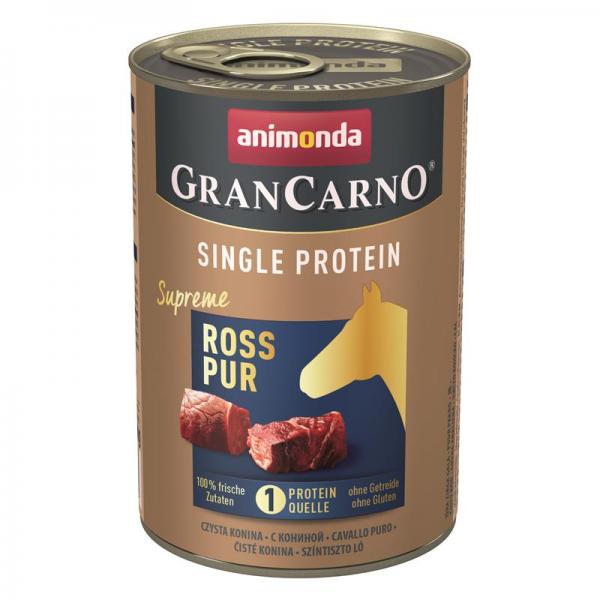 ARDEBO.de Animonda Dog GranCarno Adult Single Protein Supreme Ross pur 400g