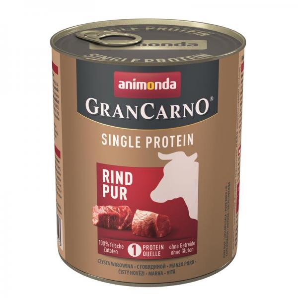 ARDEBO.de Animonda Dog GranCarno Adult Single Protein Rind pur 800g