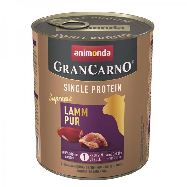 ARDEBO.de Animonda Dog GranCarno Adult Single Protein Supreme Lamm pur800g