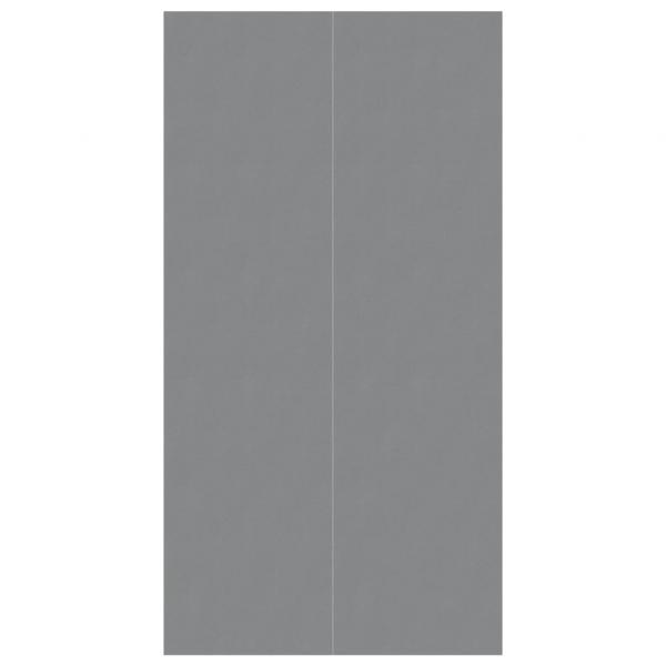 Pool-Bodentuch Hellgrau 420x220 cm Polyester Geotextil