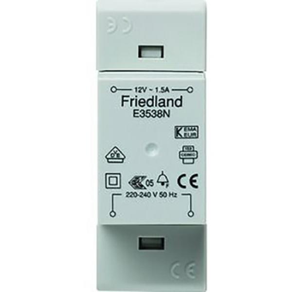 ARDEBO.de - E3538N Klingeltransformator VDE 12 V 1,5 A